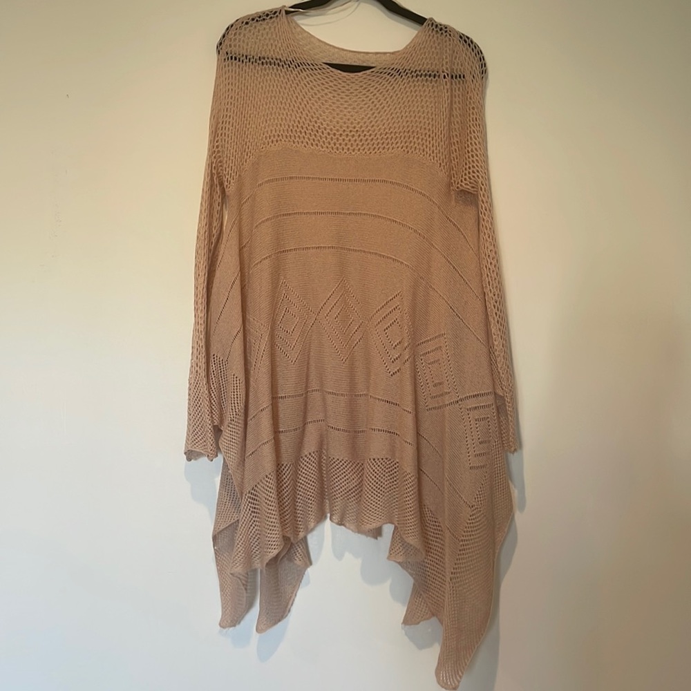 Tan oversized sweater